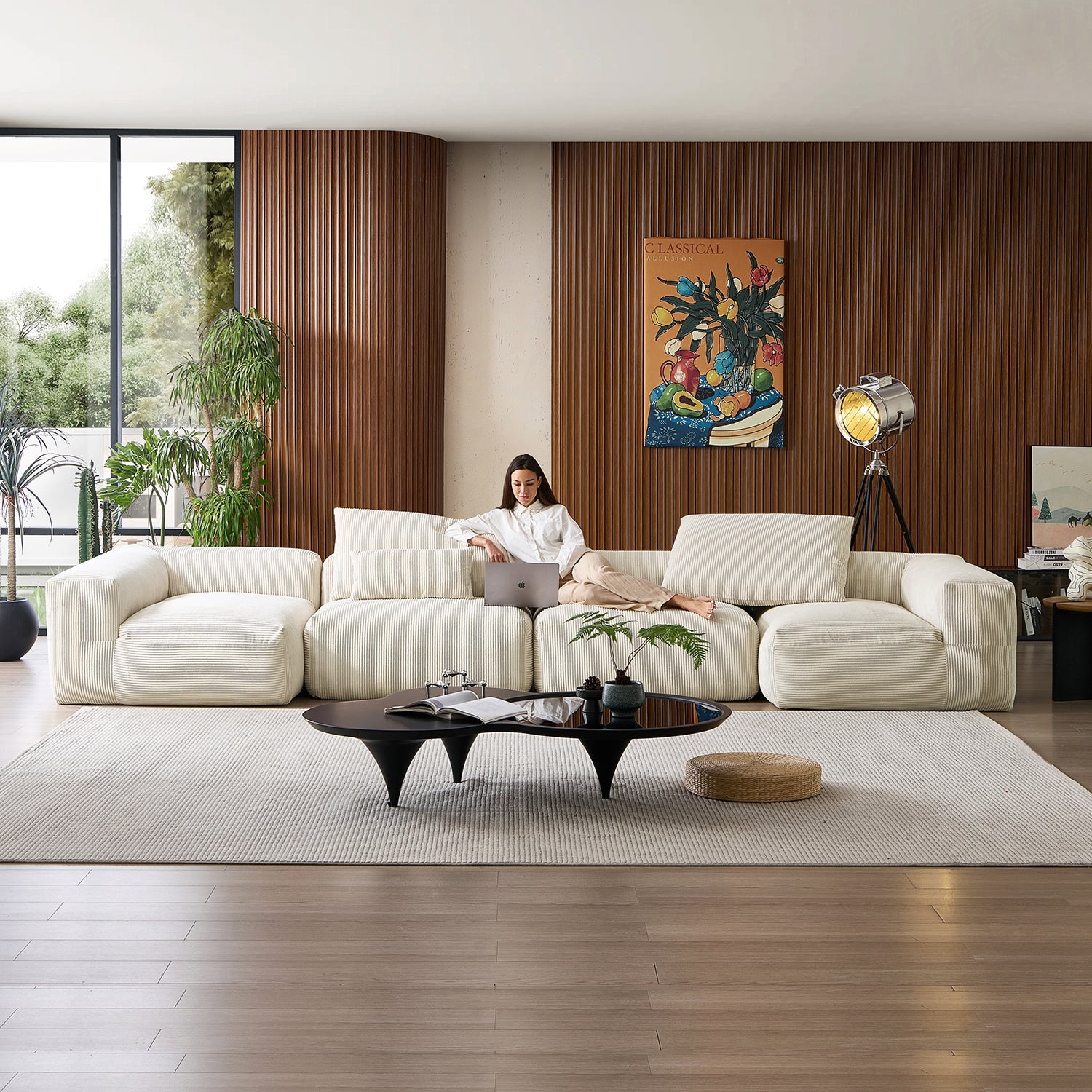 Modular Sofa - Mellow U Sectional - MC - Mario Capasa