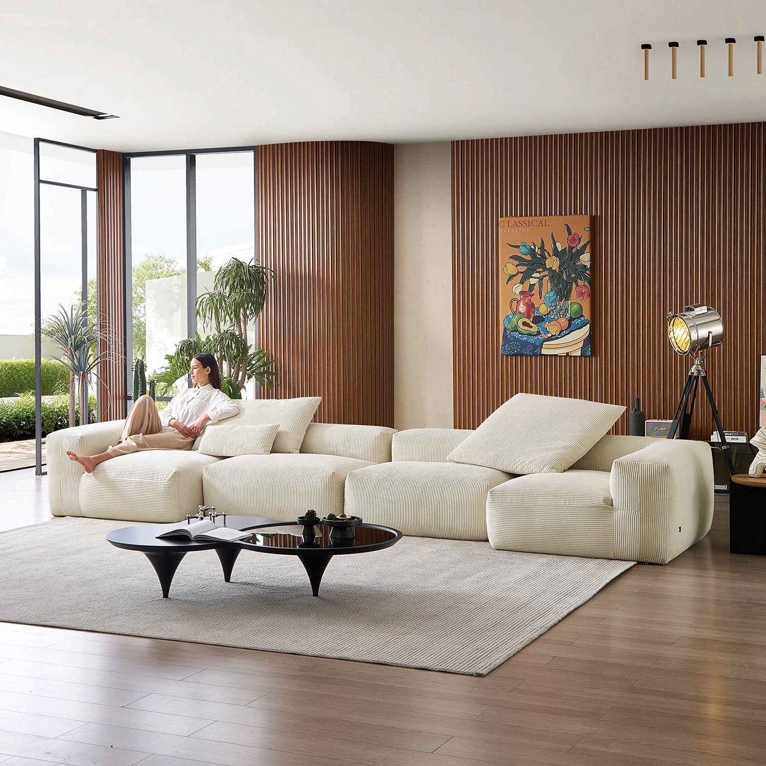 Modular Sofa - Mellow U Sectional - MC - Mario Capasa