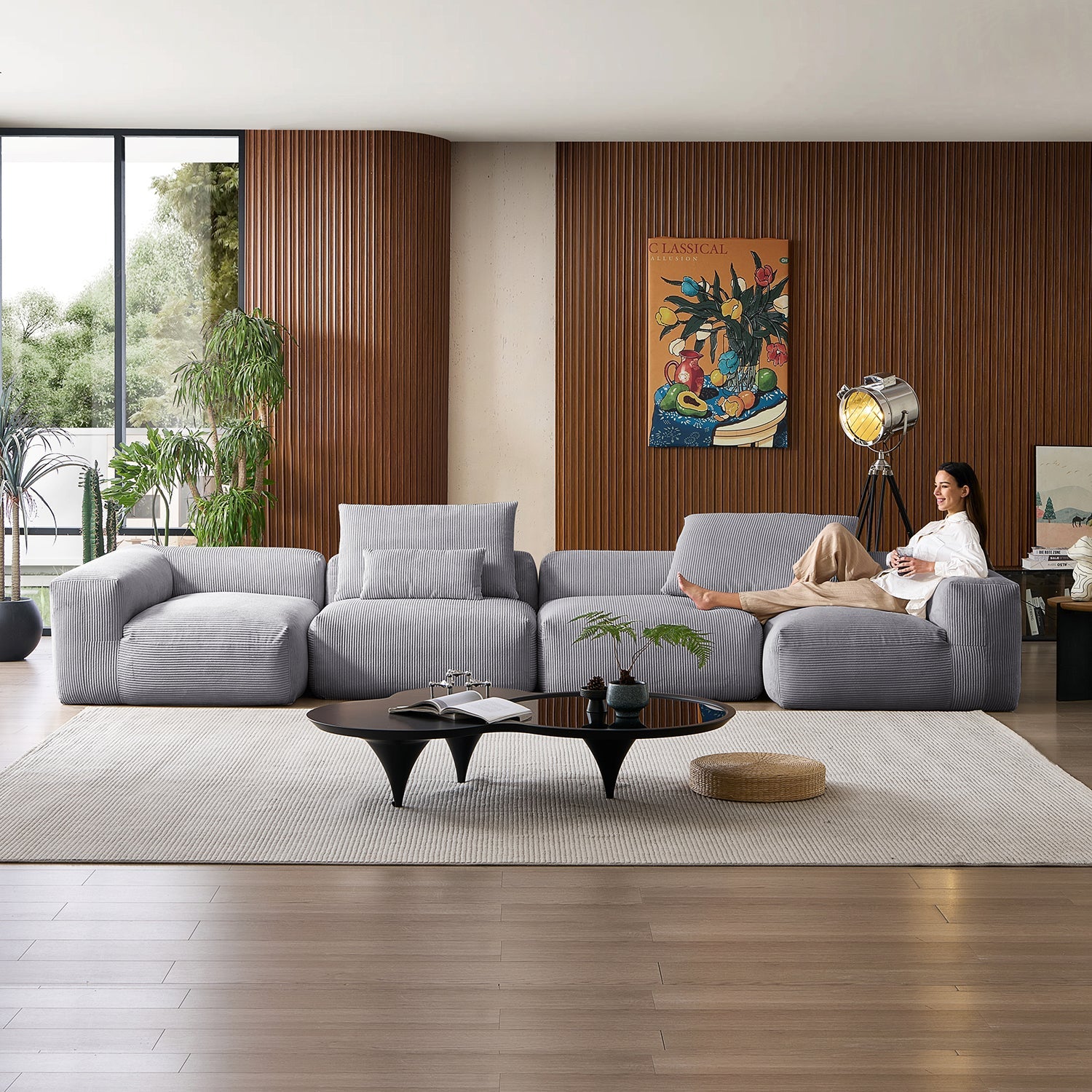 Modular Sofa - Mellow U Sectional - MC - Mario Capasa