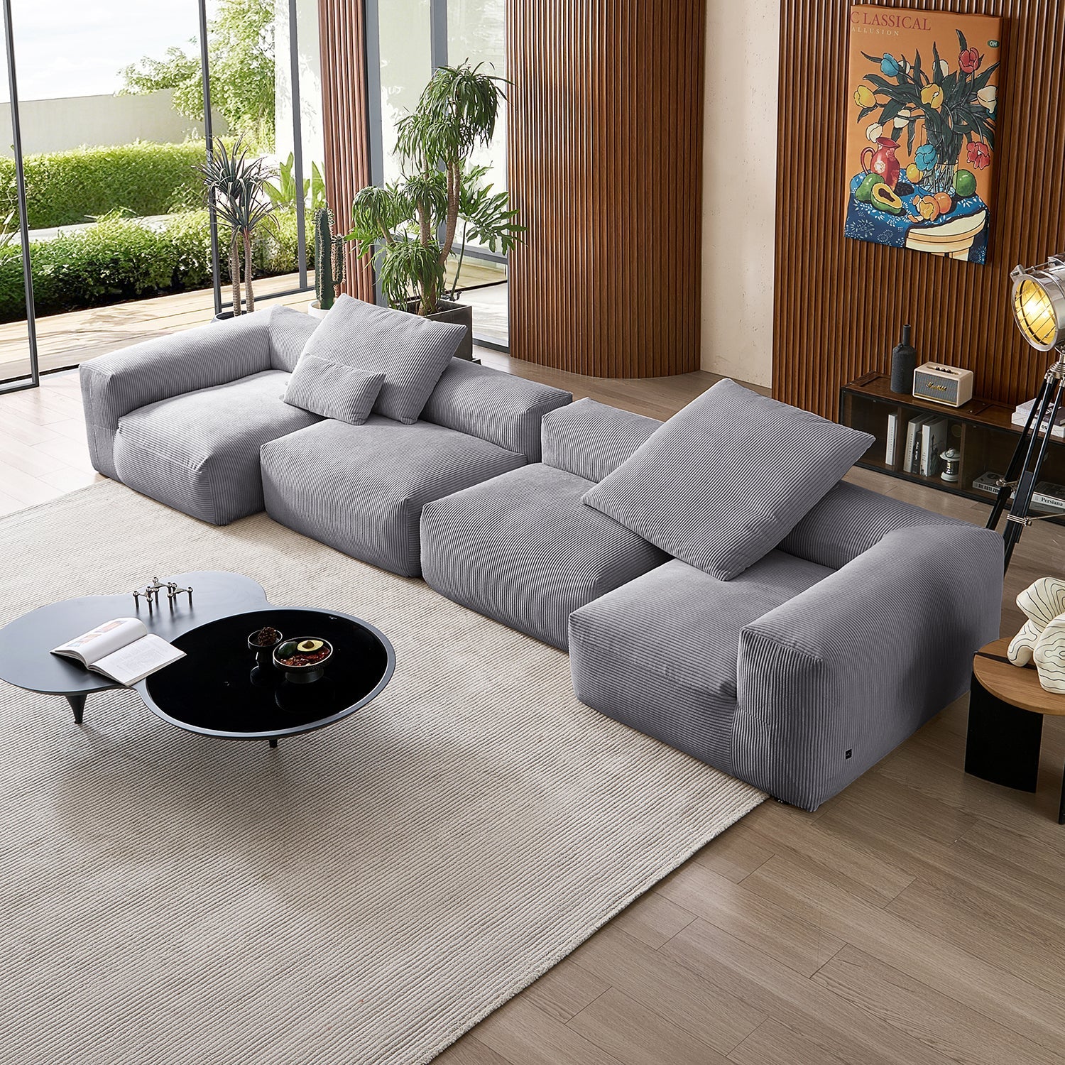 Modular Sofa - Mellow U Sectional - MC - Mario Capasa