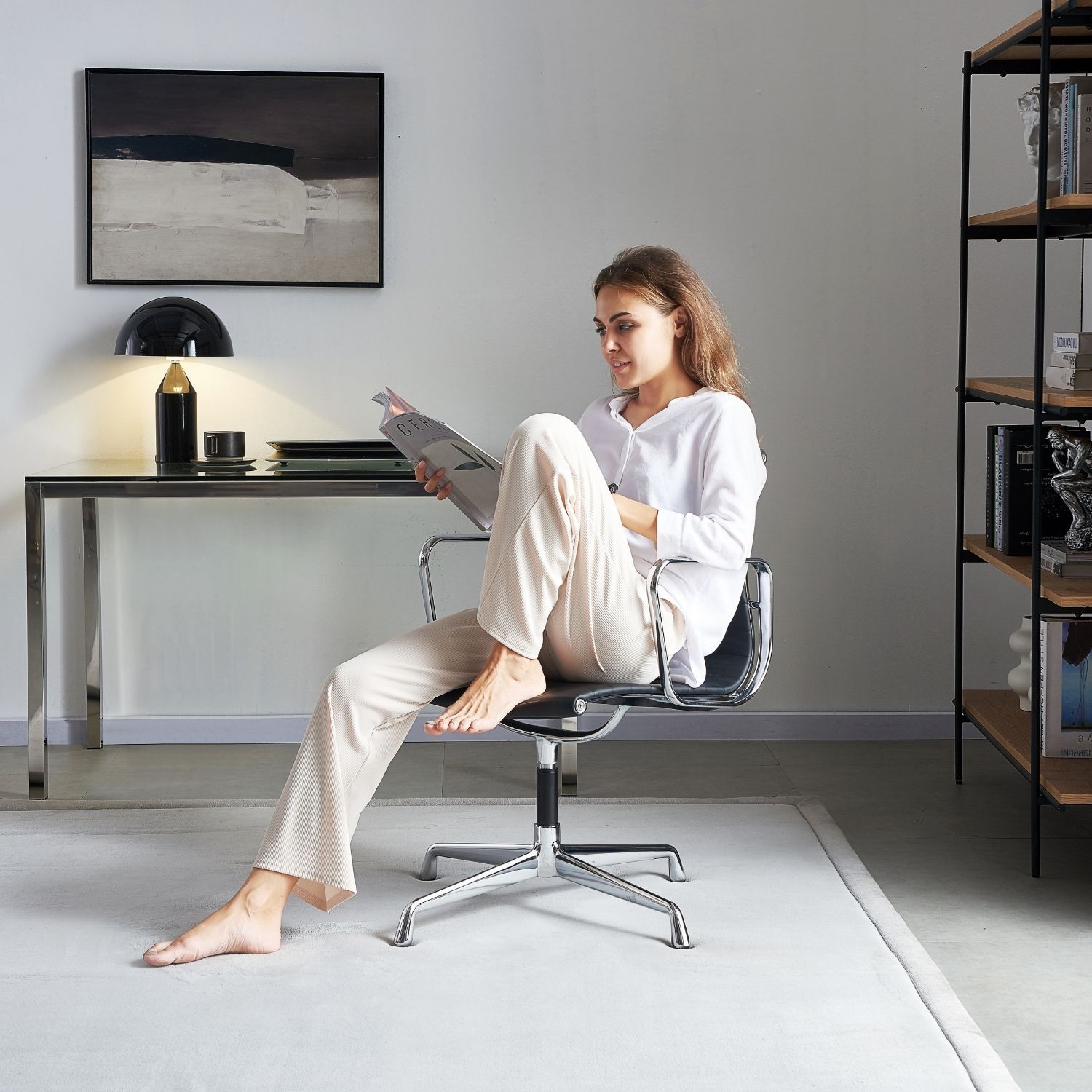 Officechair - Luta Office Chair - MC - Mario Capasa
