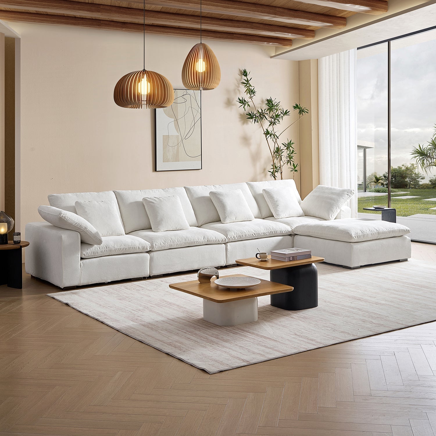 sectional - Hyperfoam Tivoli Cloud Sectional - MC - Mario Capasa