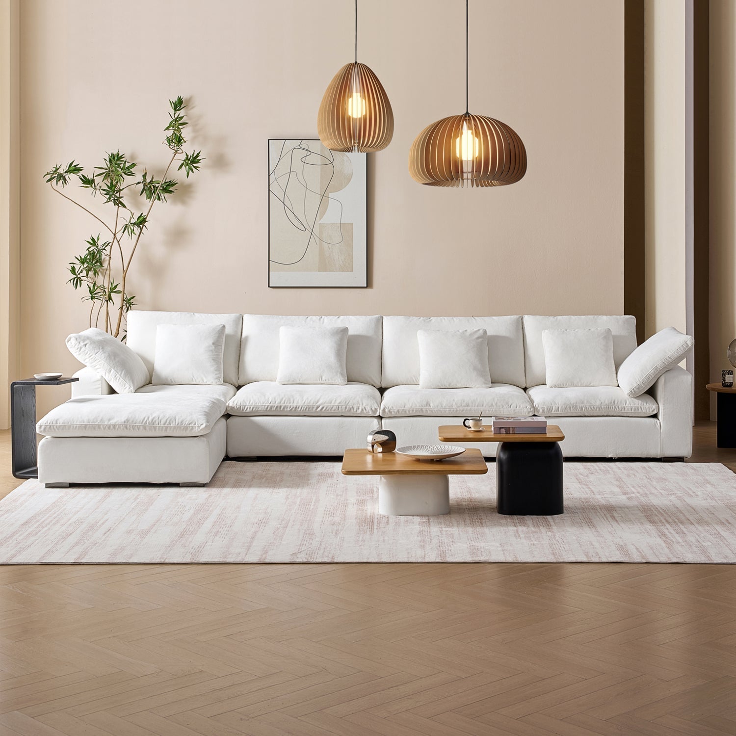 sectional - Hyperfoam Tivoli Cloud Sectional - MC - Mario Capasa
