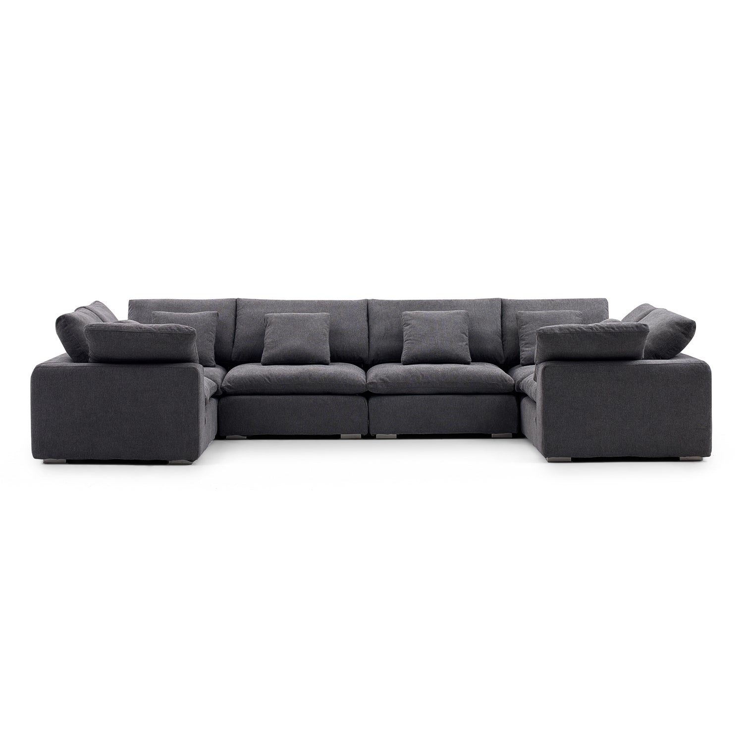 sectional - Tivoli Cloud U Closed Sectional - MC - Mario Capasa