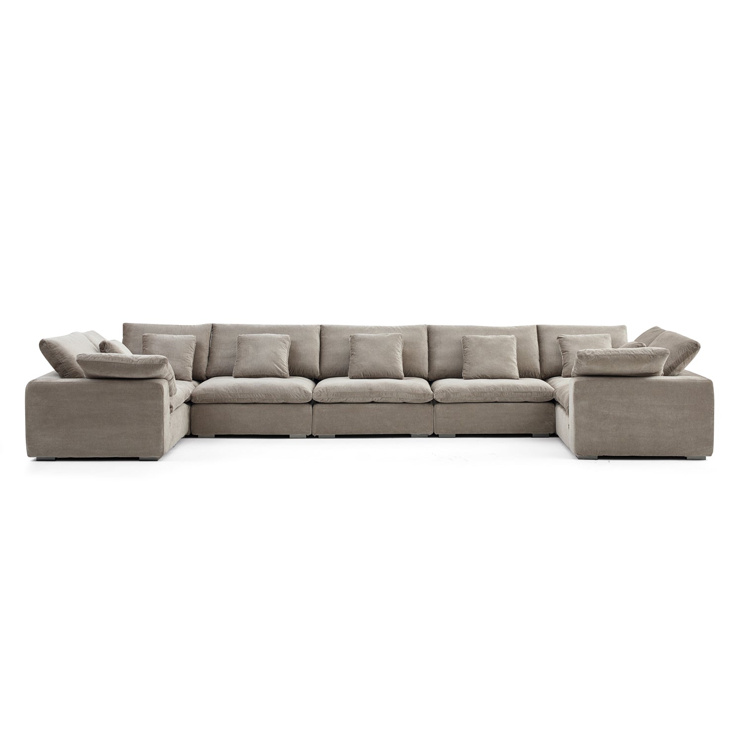 sectional - Tivoli Cloud U Closed Sectional - MC - Mario Capasa