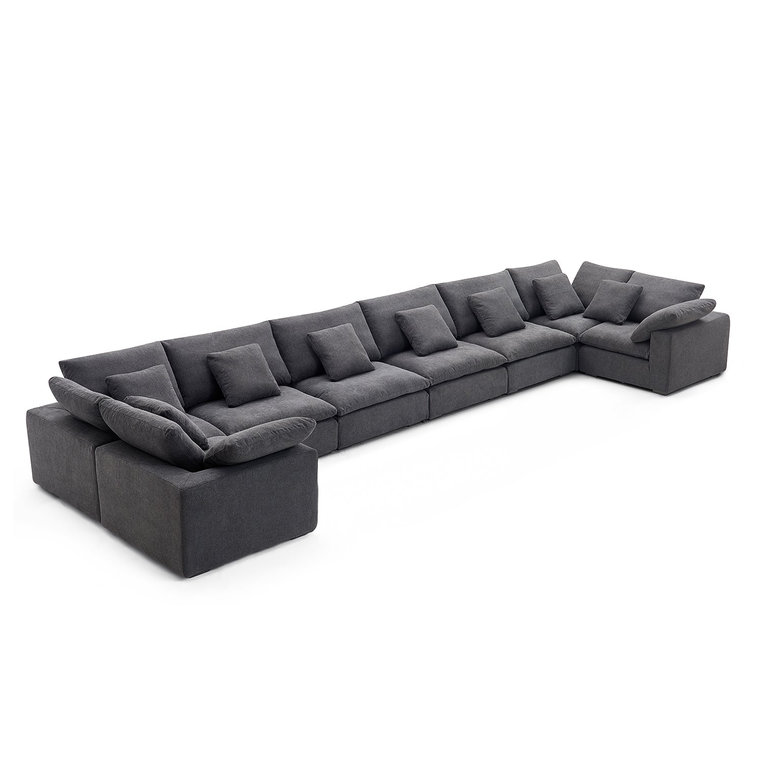 sectional - Tivoli Cloud U Closed Sectional - MC - Mario Capasa