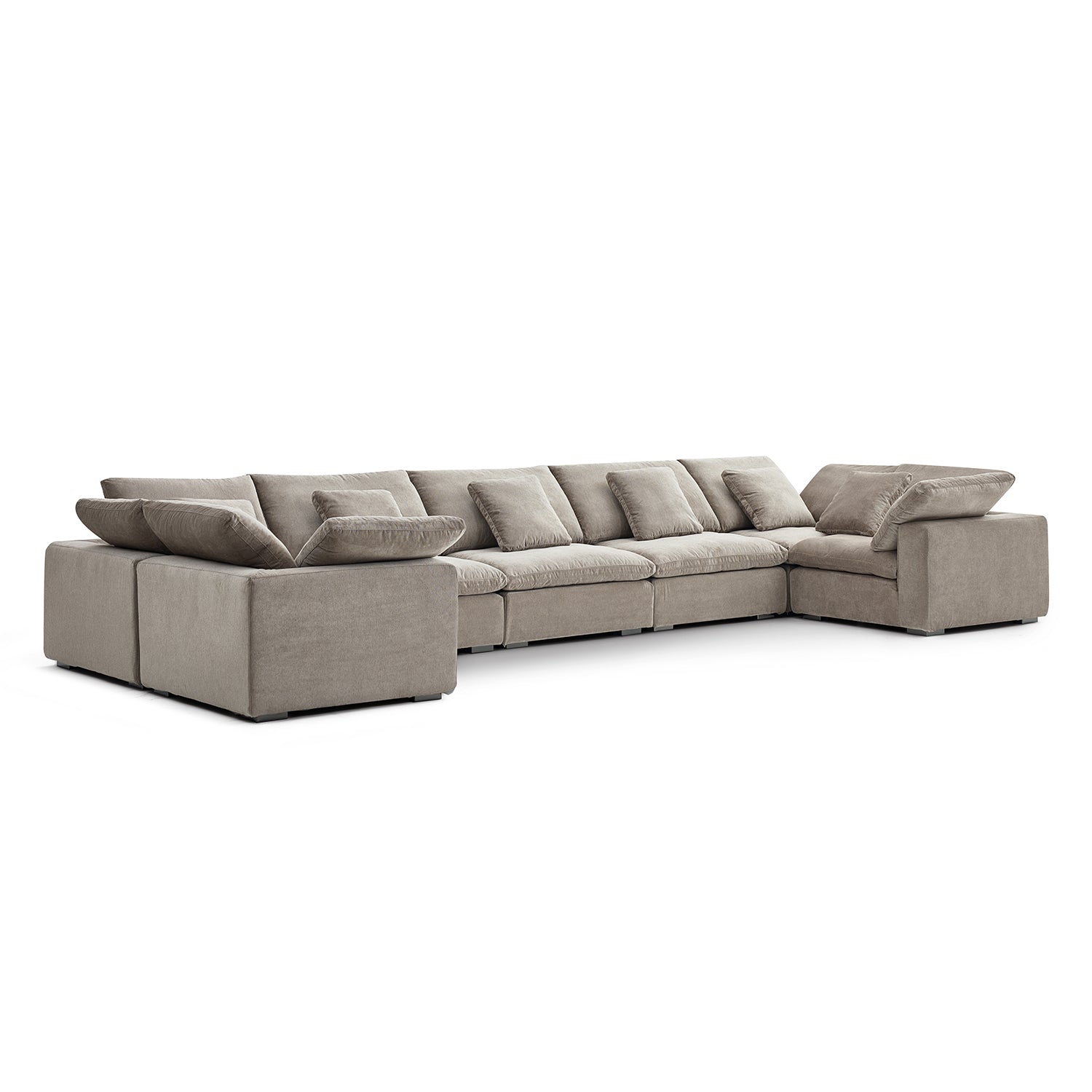 sectional - Tivoli Cloud U Closed Sectional - MC - Mario Capasa