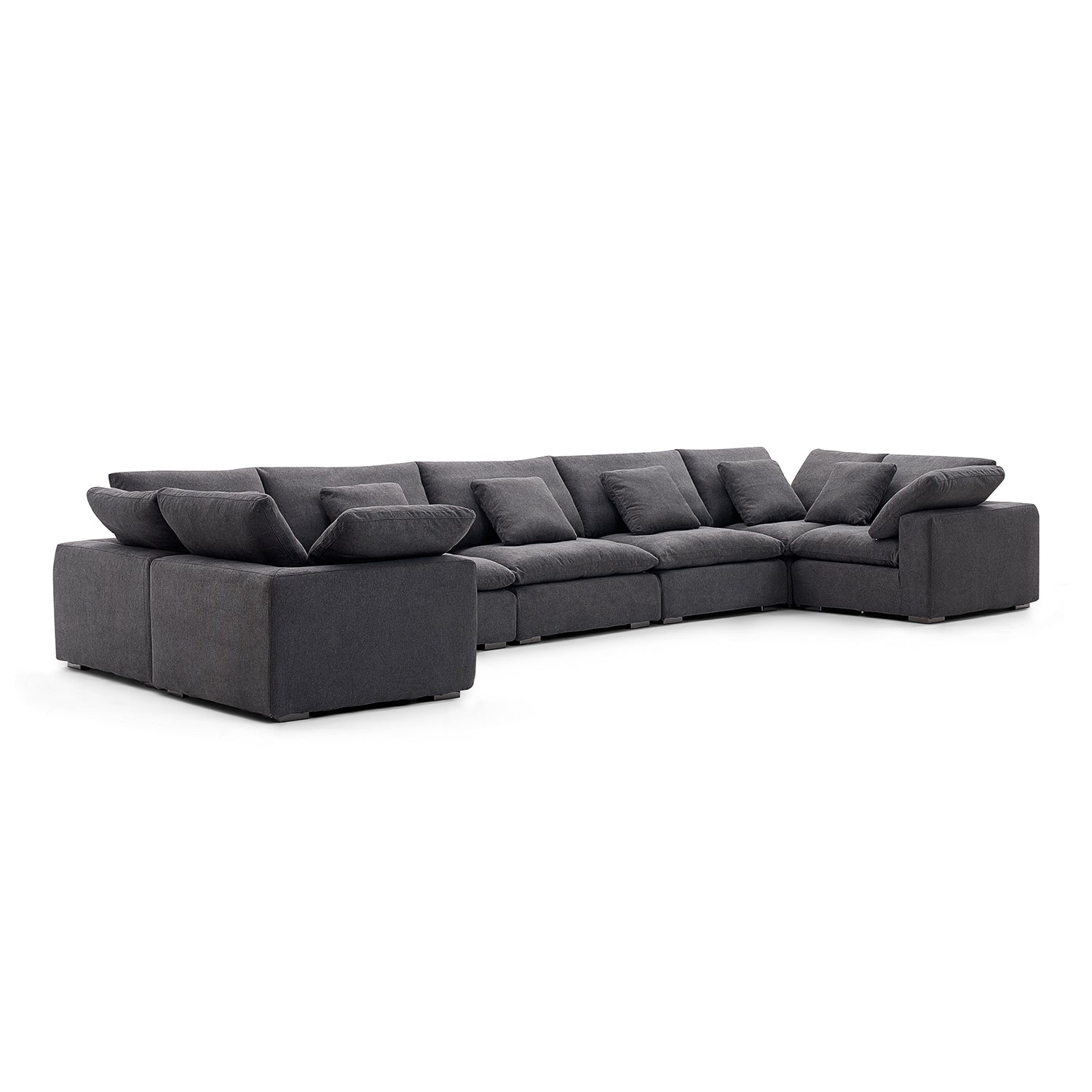 sectional - Tivoli Cloud U Closed Sectional - MC - Mario Capasa