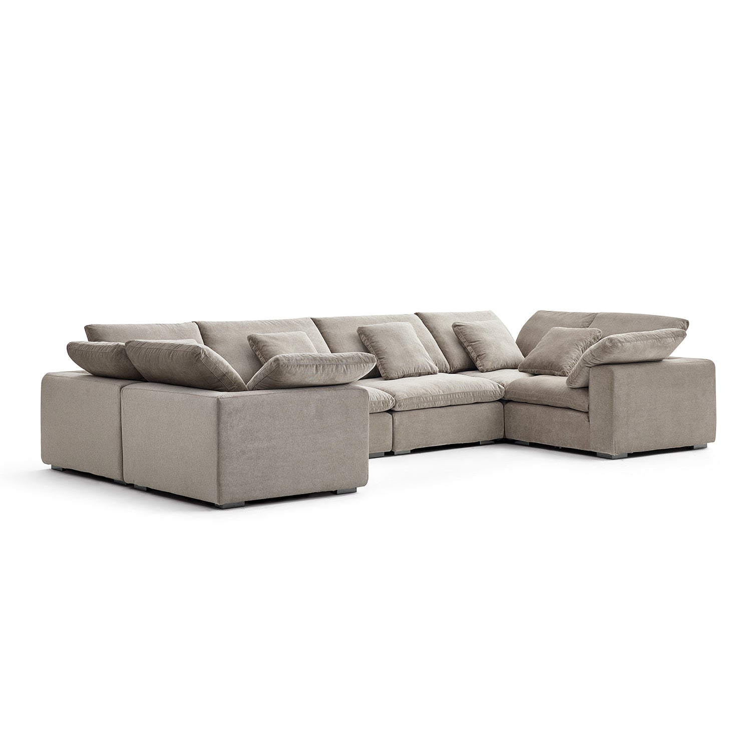 sectional - Tivoli Cloud U Closed Sectional - MC - Mario Capasa