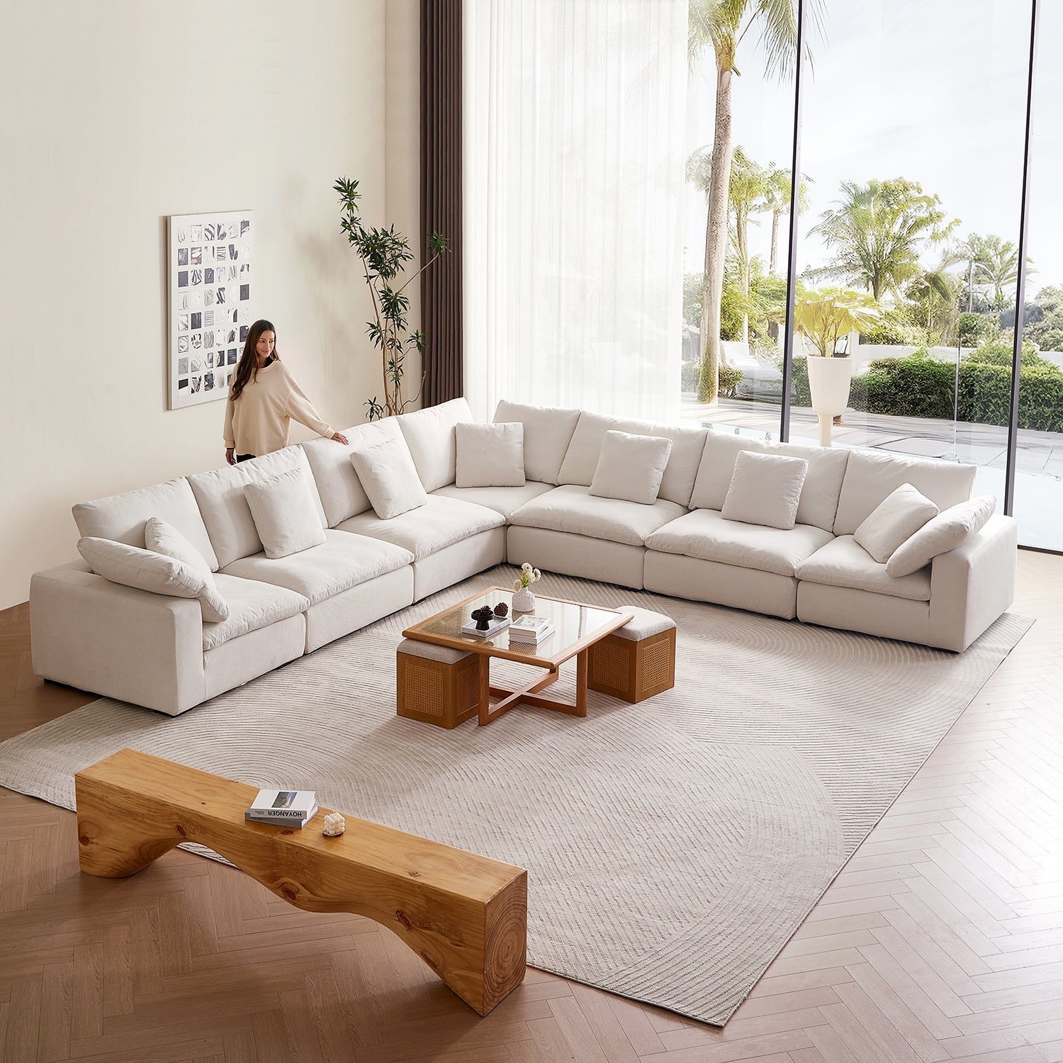 sectional - Tivoli Cloud L Sectional - MC - Mario Capasa