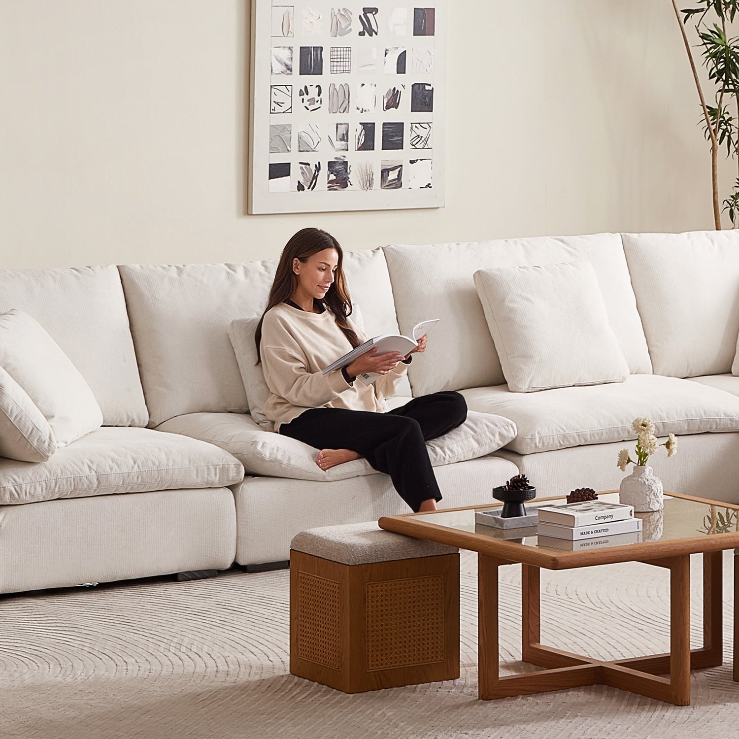 sectional - Tivoli Cloud L Sectional - MC - Mario Capasa