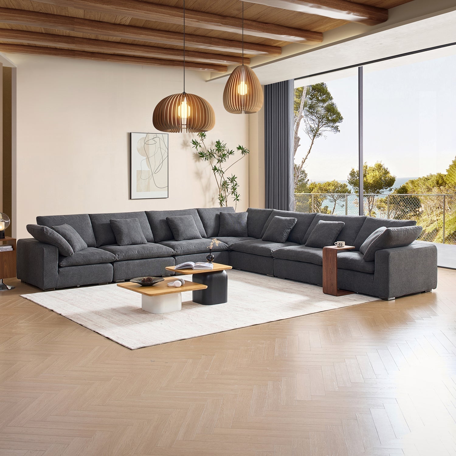 sectional - Tivoli Cloud L Sectional - MC - Mario Capasa