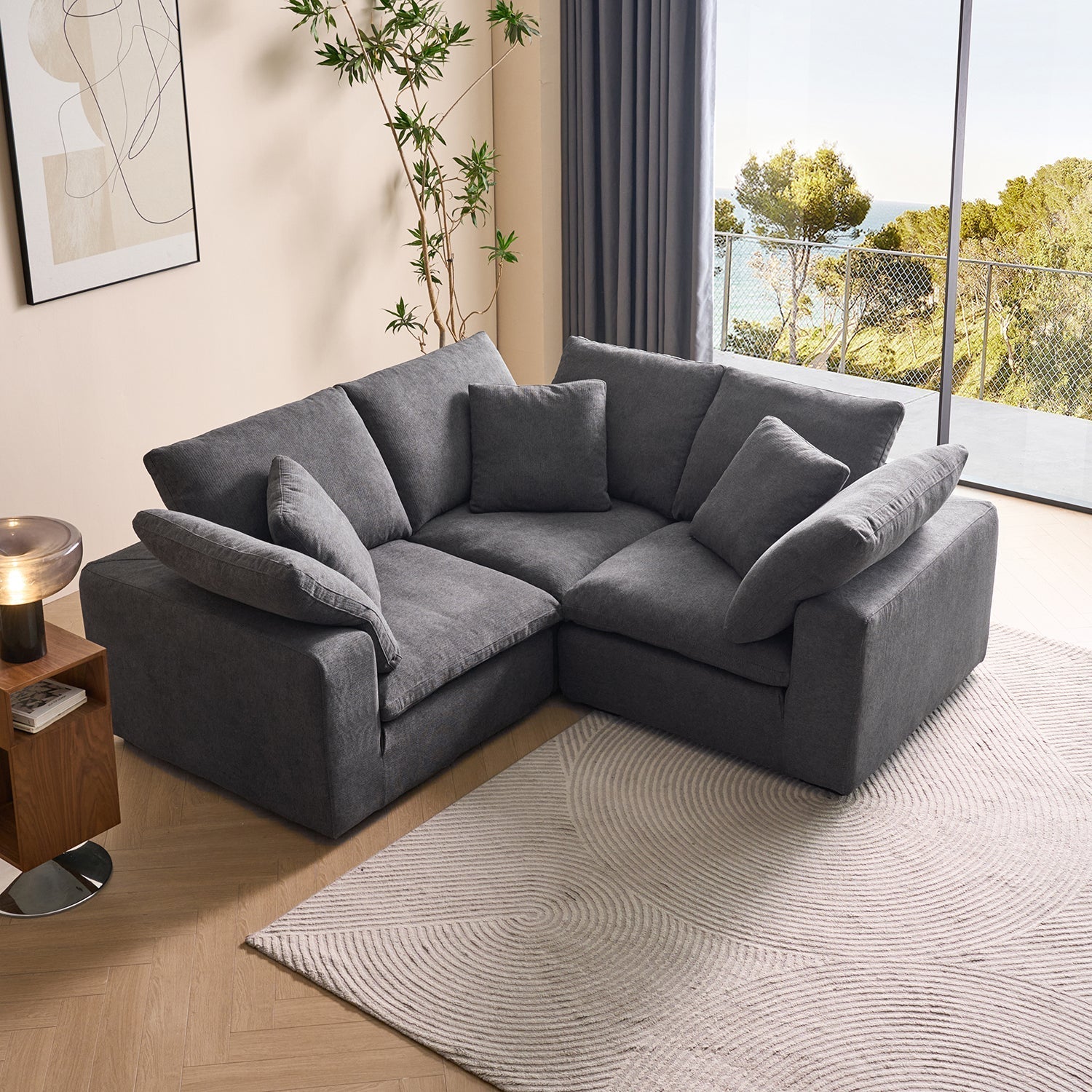 sectional - Tivoli Cloud L Sectional - MC - Mario Capasa
