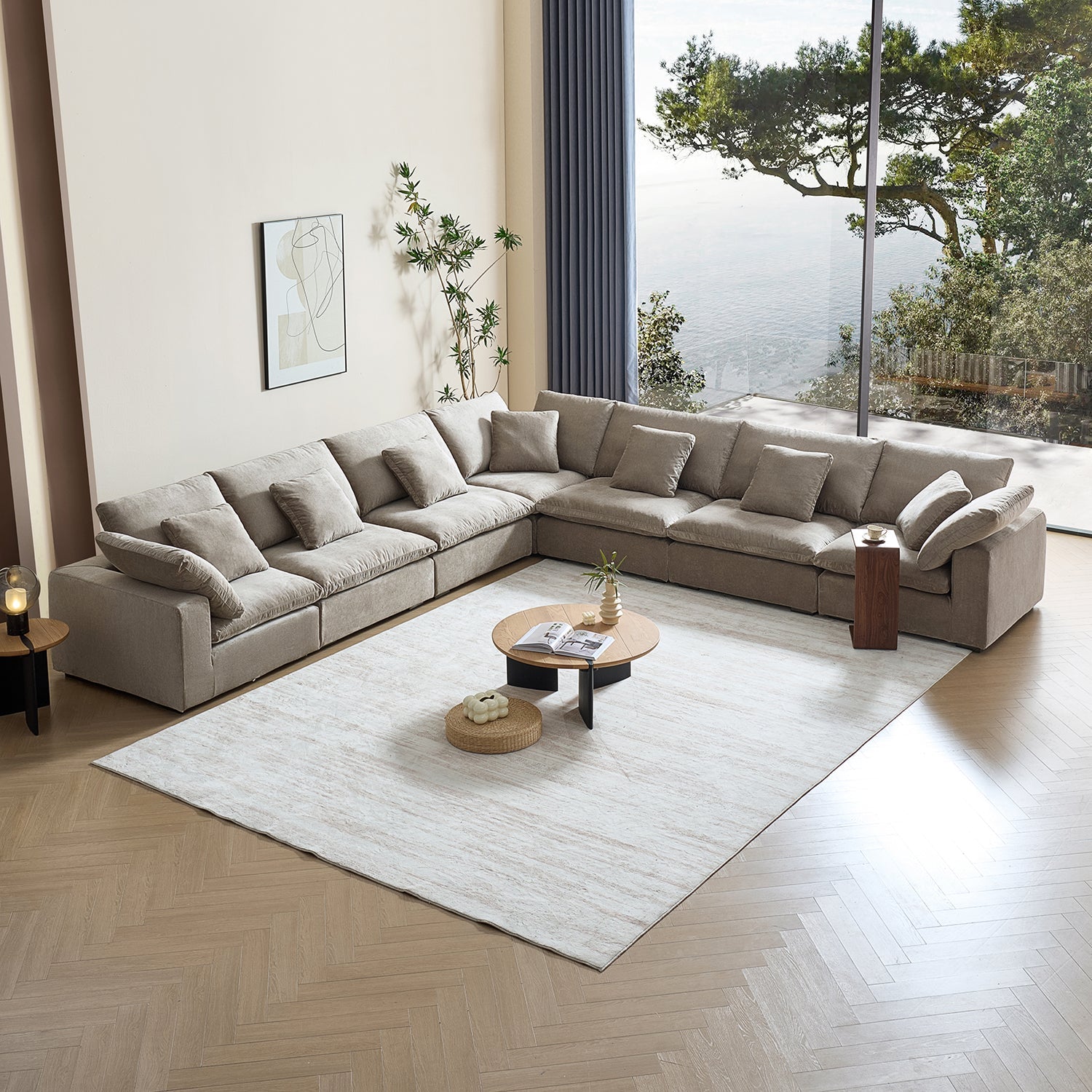 sectional - Tivoli Cloud L Sectional - MC - Mario Capasa