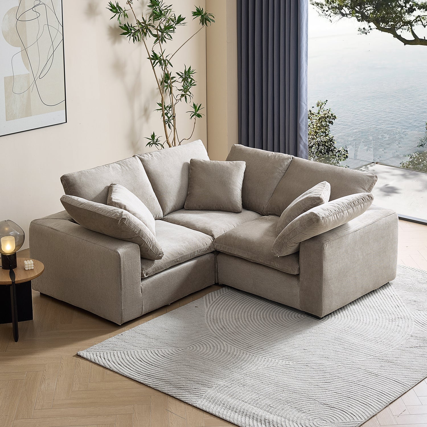 sectional - Tivoli Cloud L Sectional - MC - Mario Capasa