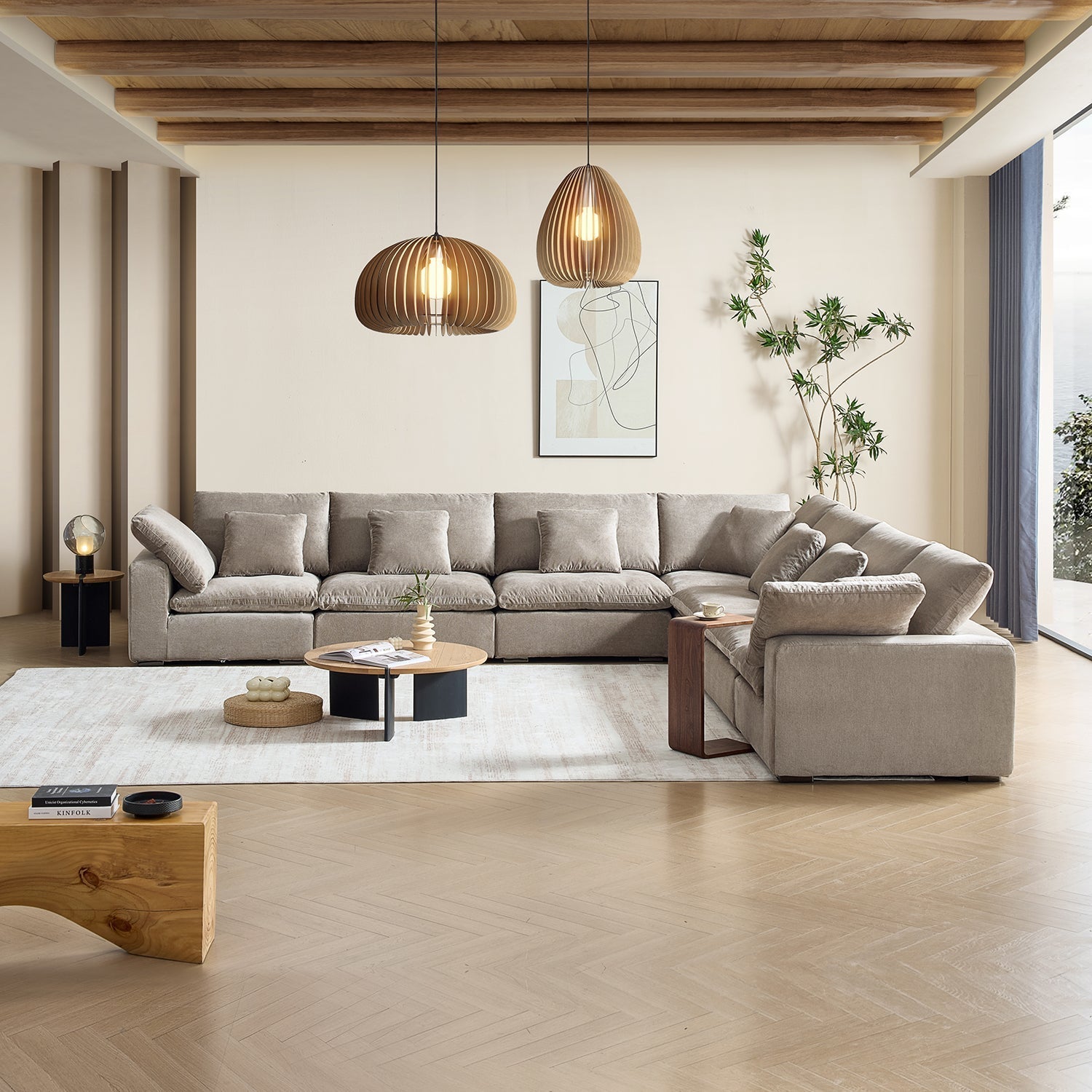 sectional - Tivoli Cloud L Sectional - MC - Mario Capasa