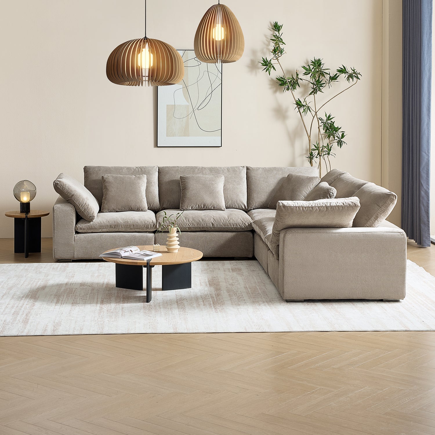 sectional - Tivoli Cloud L Sectional - MC - Mario Capasa