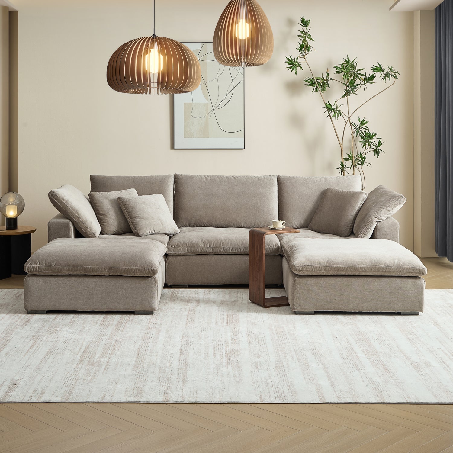 sectional - Tivoli Cloud U Sectional - MC - Mario Capasa