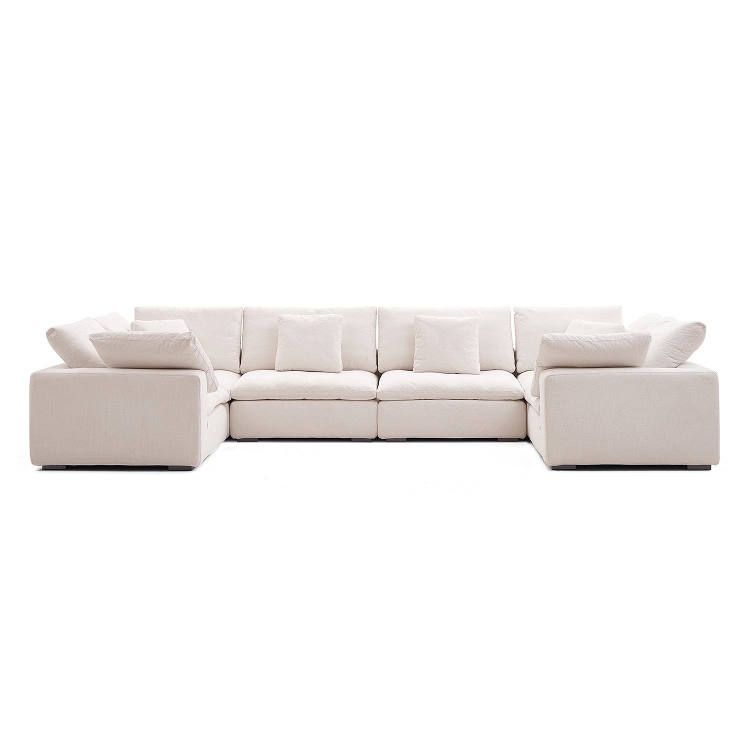 sectional - Tivoli Cloud U Closed Sectional - MC - Mario Capasa