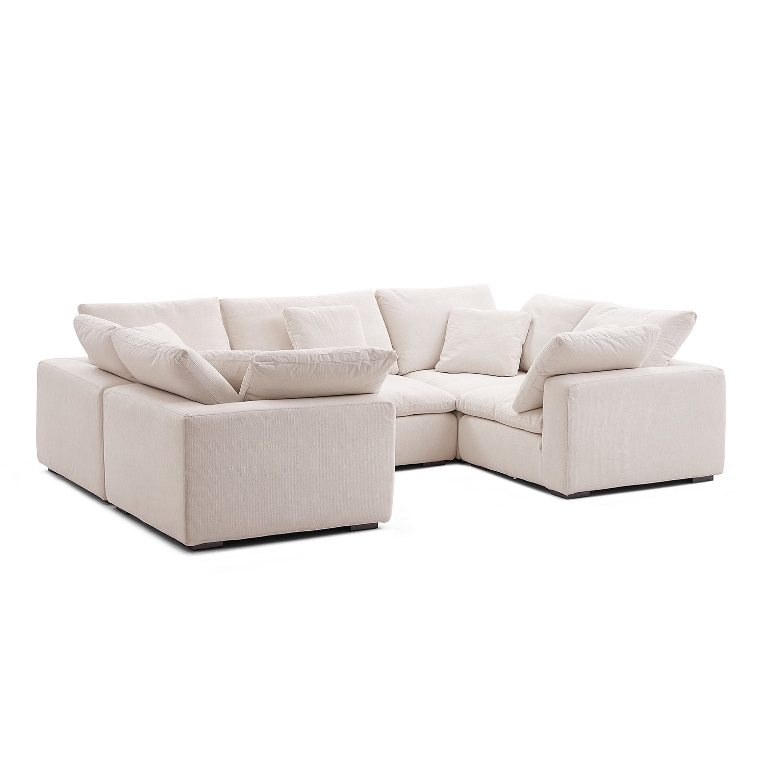 sectional - Tivoli Cloud U Closed Sectional - MC - Mario Capasa
