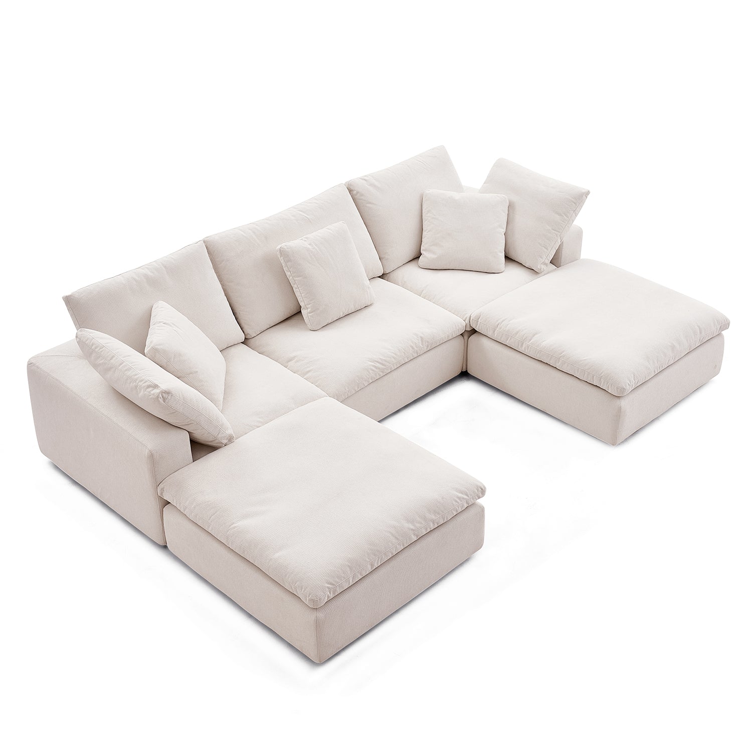 sectional - Tivoli Cloud U Sectional - MC - Mario Capasa