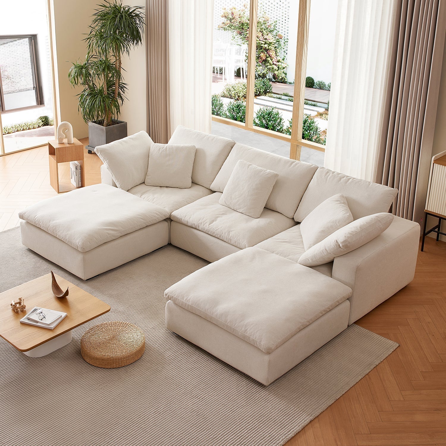 sectional - Tivoli Cloud U Sectional - MC - Mario Capasa