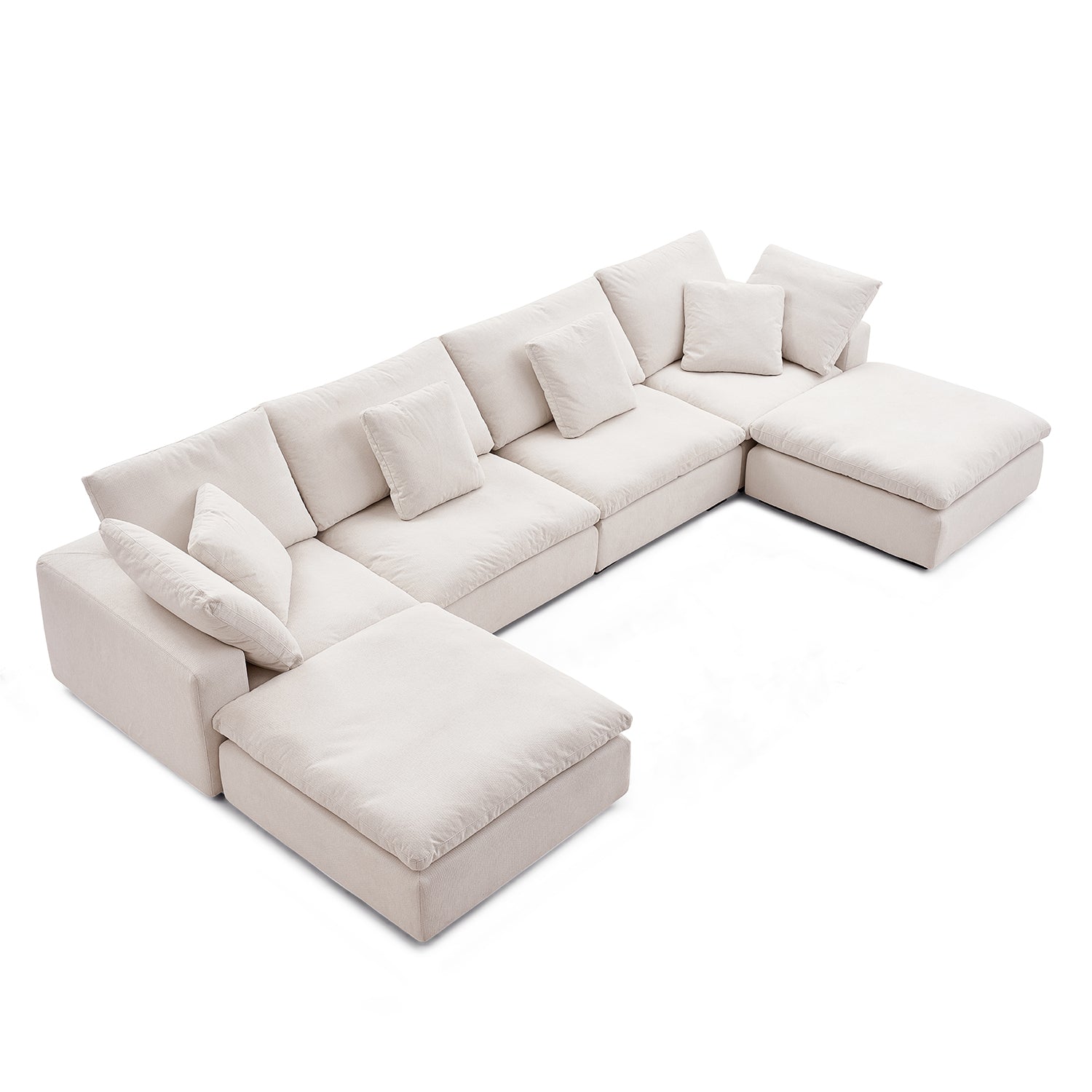 sectional - Tivoli Cloud U Sectional - MC - Mario Capasa