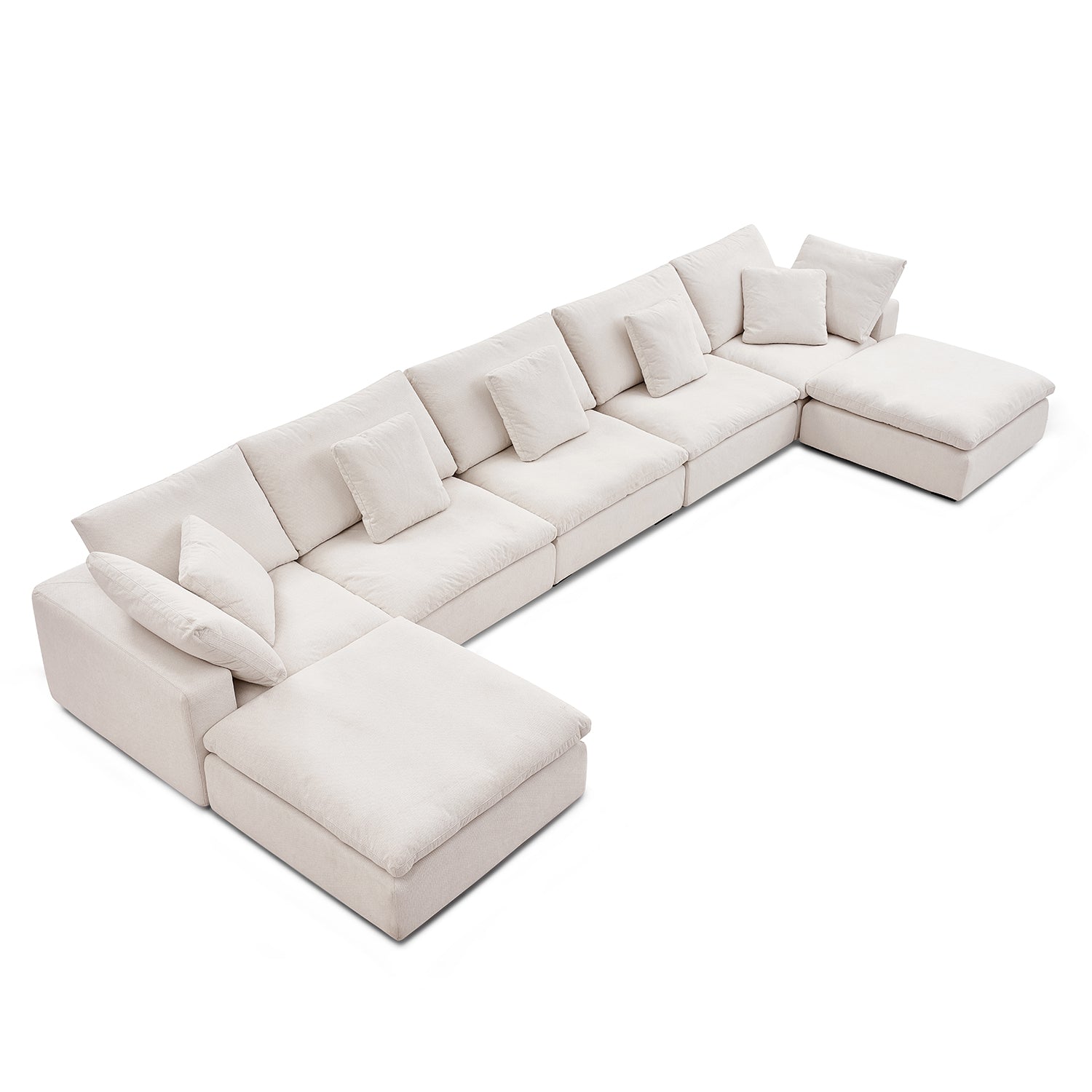 sectional - Tivoli Cloud U Sectional - MC - Mario Capasa