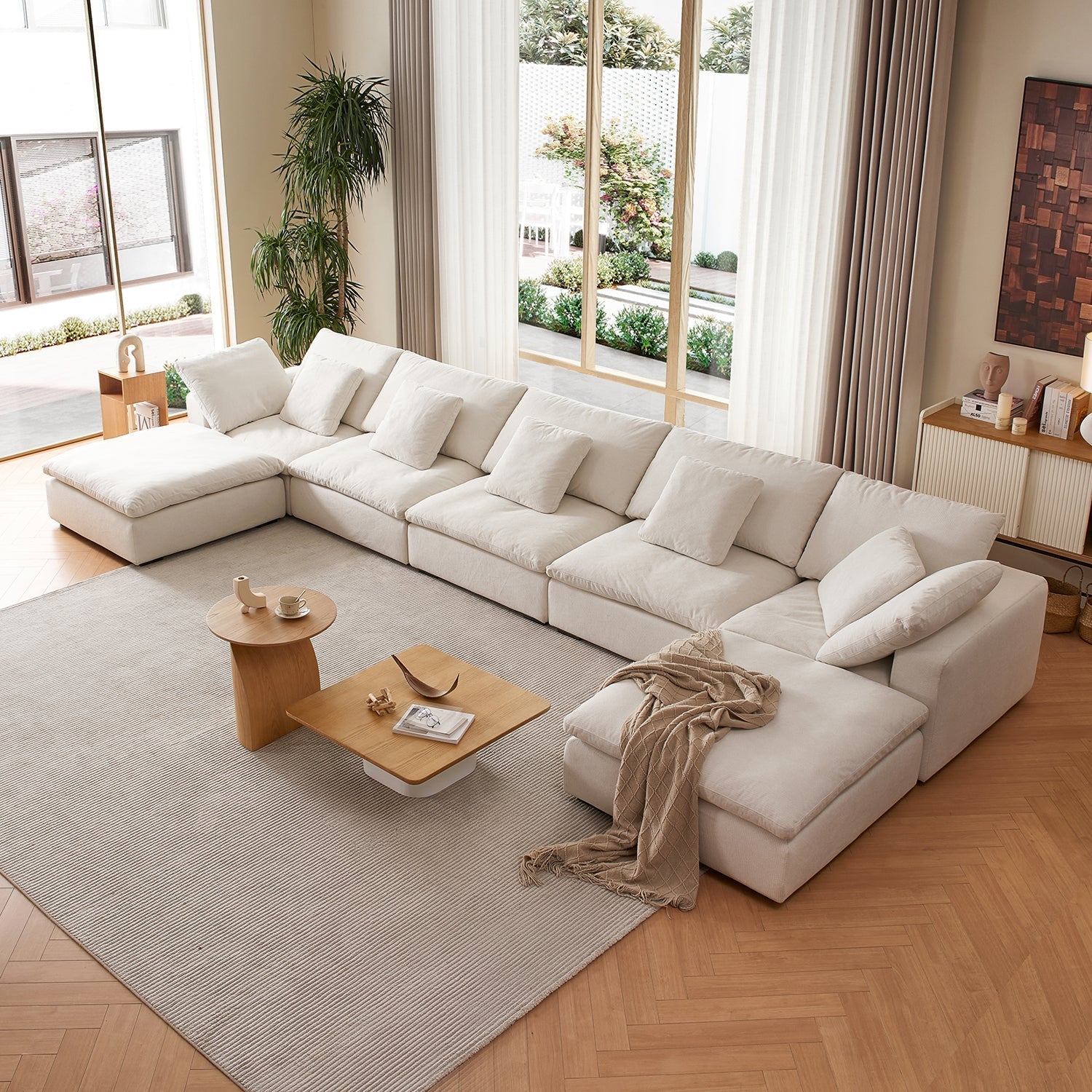 sectional - Tivoli Cloud U Sectional - MC - Mario Capasa