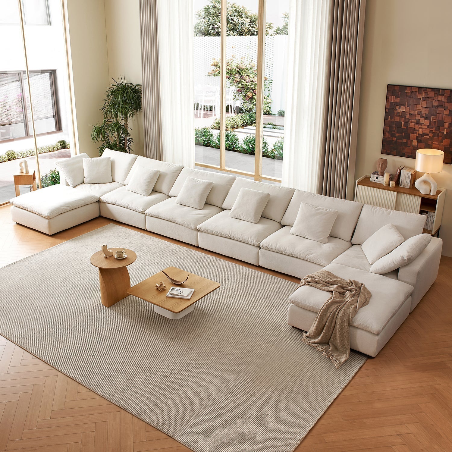 sectional - Tivoli Cloud U Sectional - MC - Mario Capasa