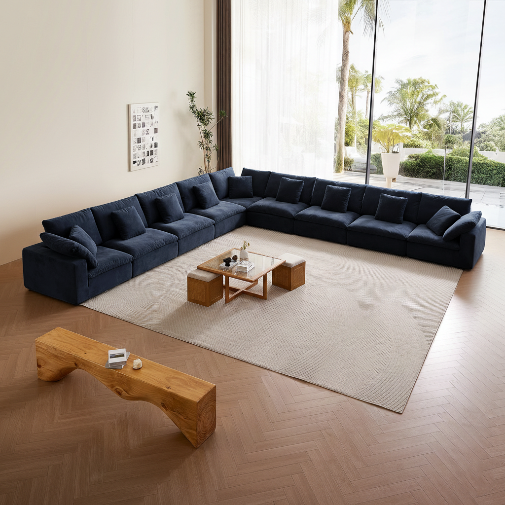 sectional - Tivoli Cloud L Sectional - MC - Mario Capasa
