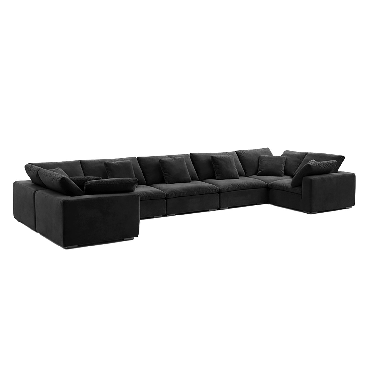 sectional - Tivoli Cloud U Closed Sectional - MC - Mario Capasa