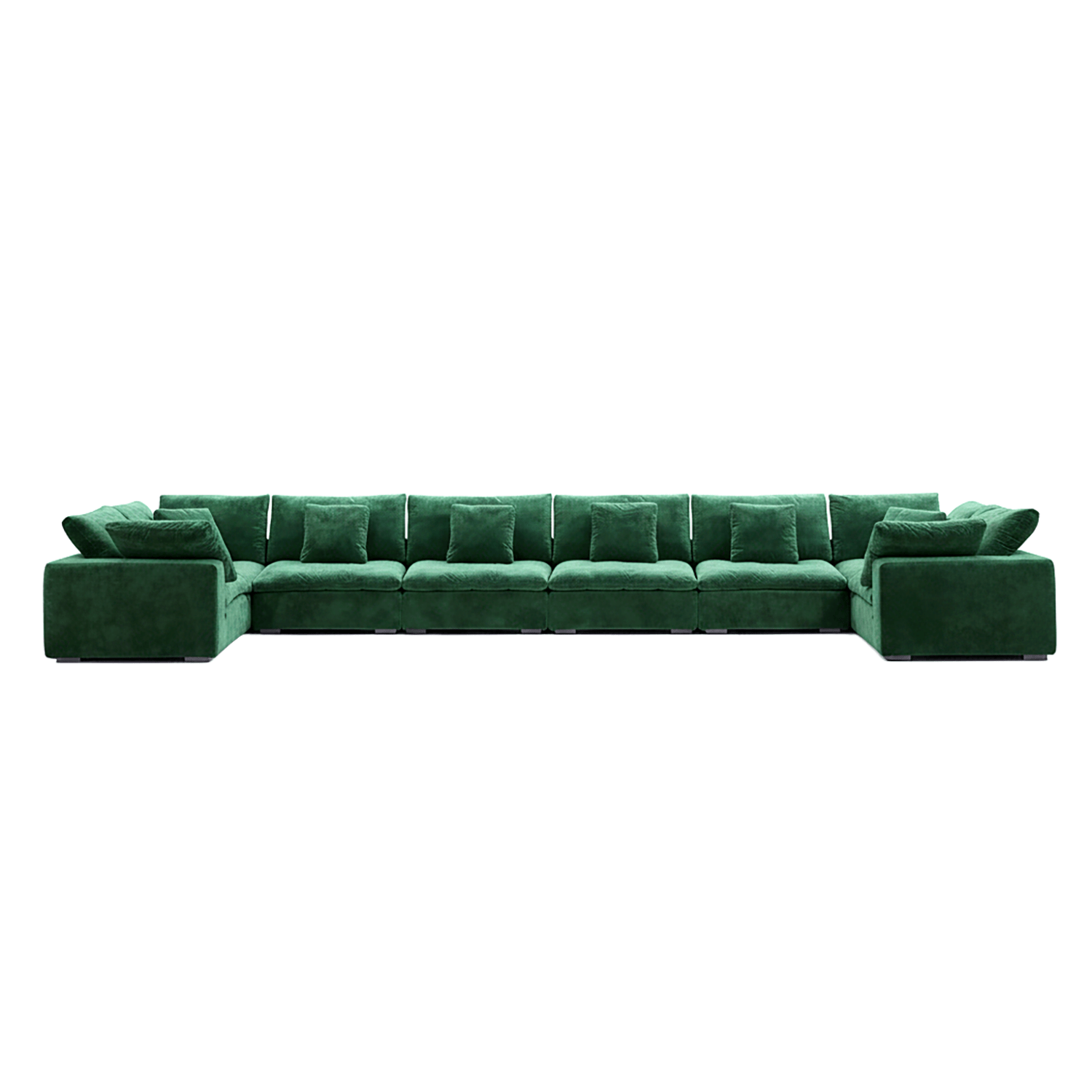 sectional - Tivoli Cloud U Closed Sectional - MC - Mario Capasa