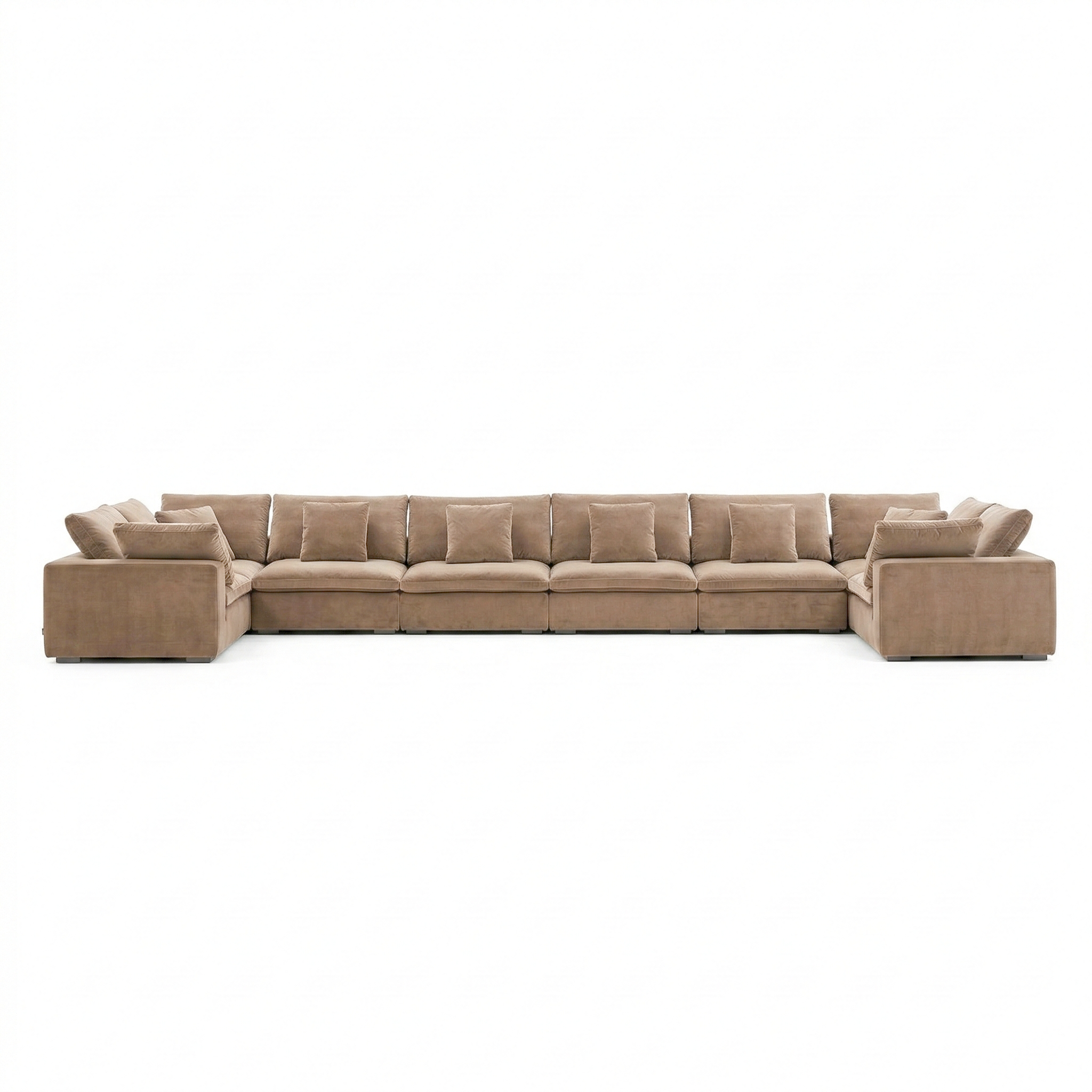 sectional - Tivoli Cloud U Closed Sectional - MC - Mario Capasa