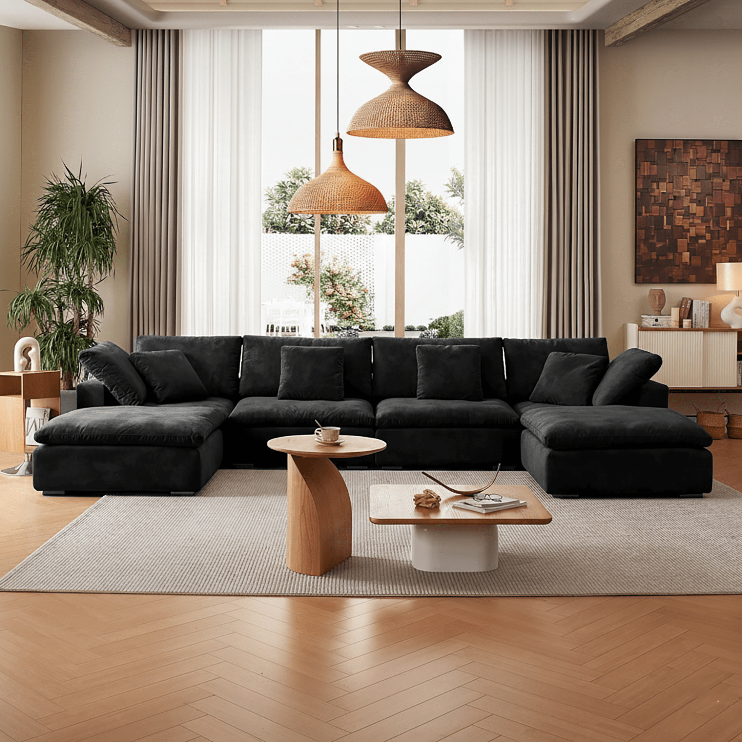 sectional - Tivoli Cloud U Sectional - MC - Mario Capasa