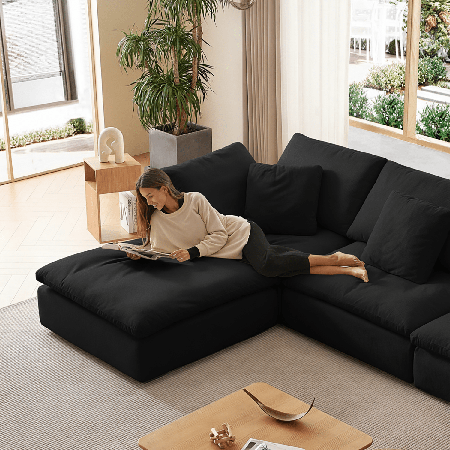 sectional - Tivoli Cloud U Sectional - MC - Mario Capasa