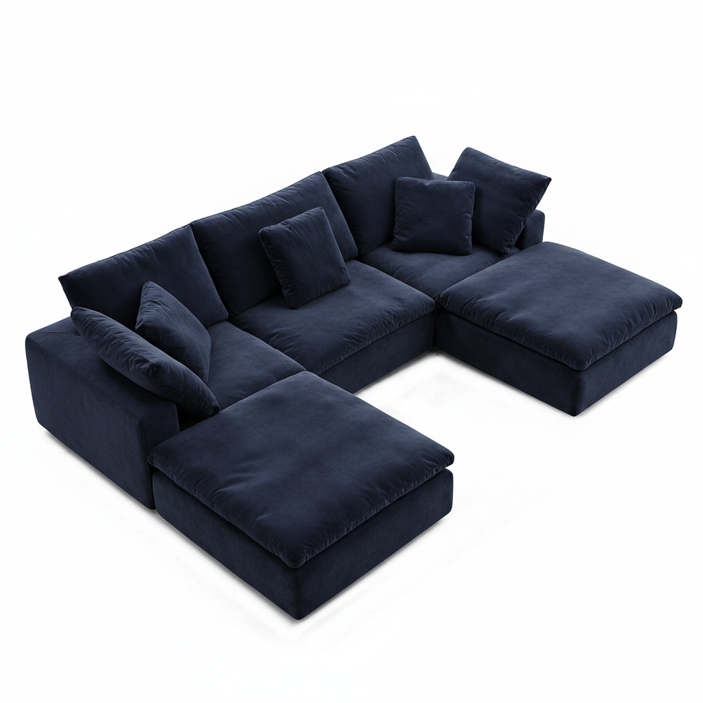 sectional - Tivoli Cloud U Sectional - MC - Mario Capasa