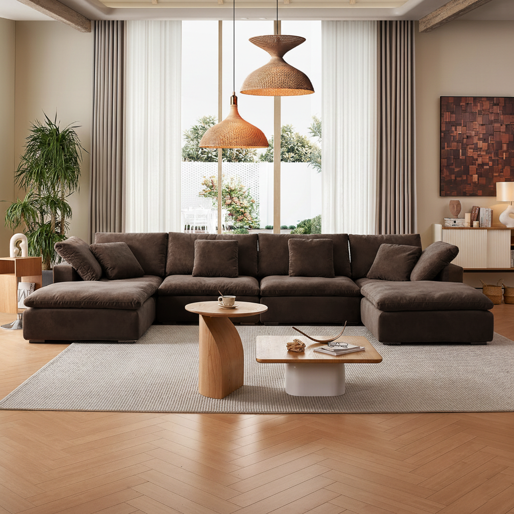 sectional - Tivoli Cloud U Sectional - MC - Mario Capasa