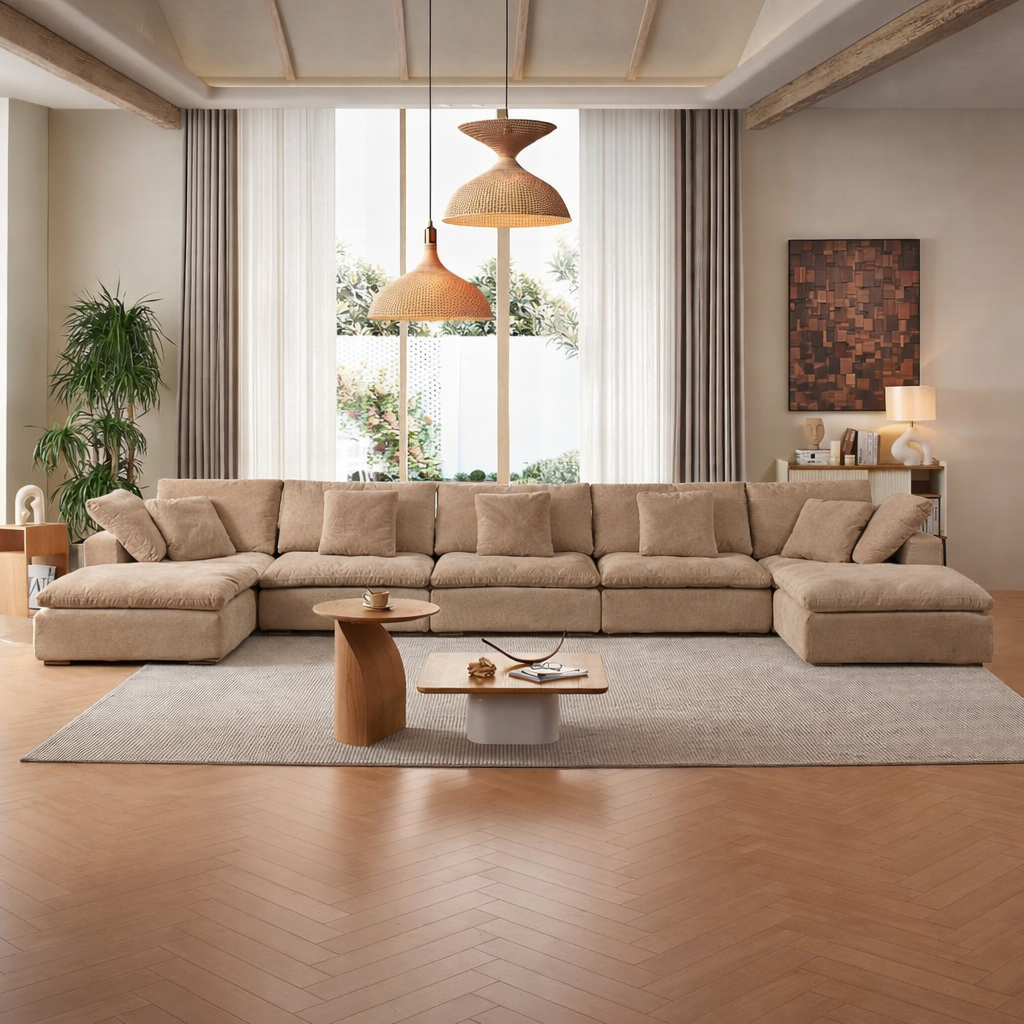 sectional - Tivoli Cloud U Sectional - MC - Mario Capasa