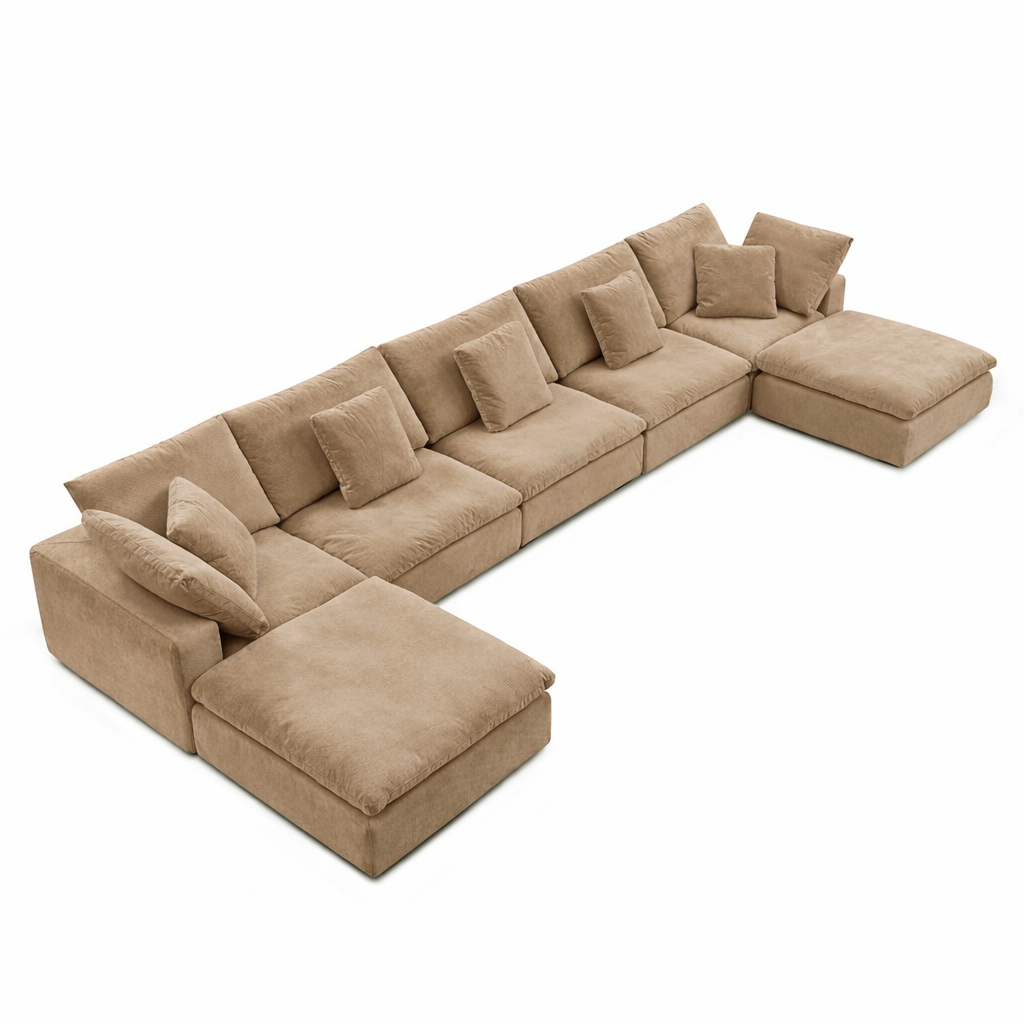 sectional - Tivoli Cloud U Sectional - MC - Mario Capasa