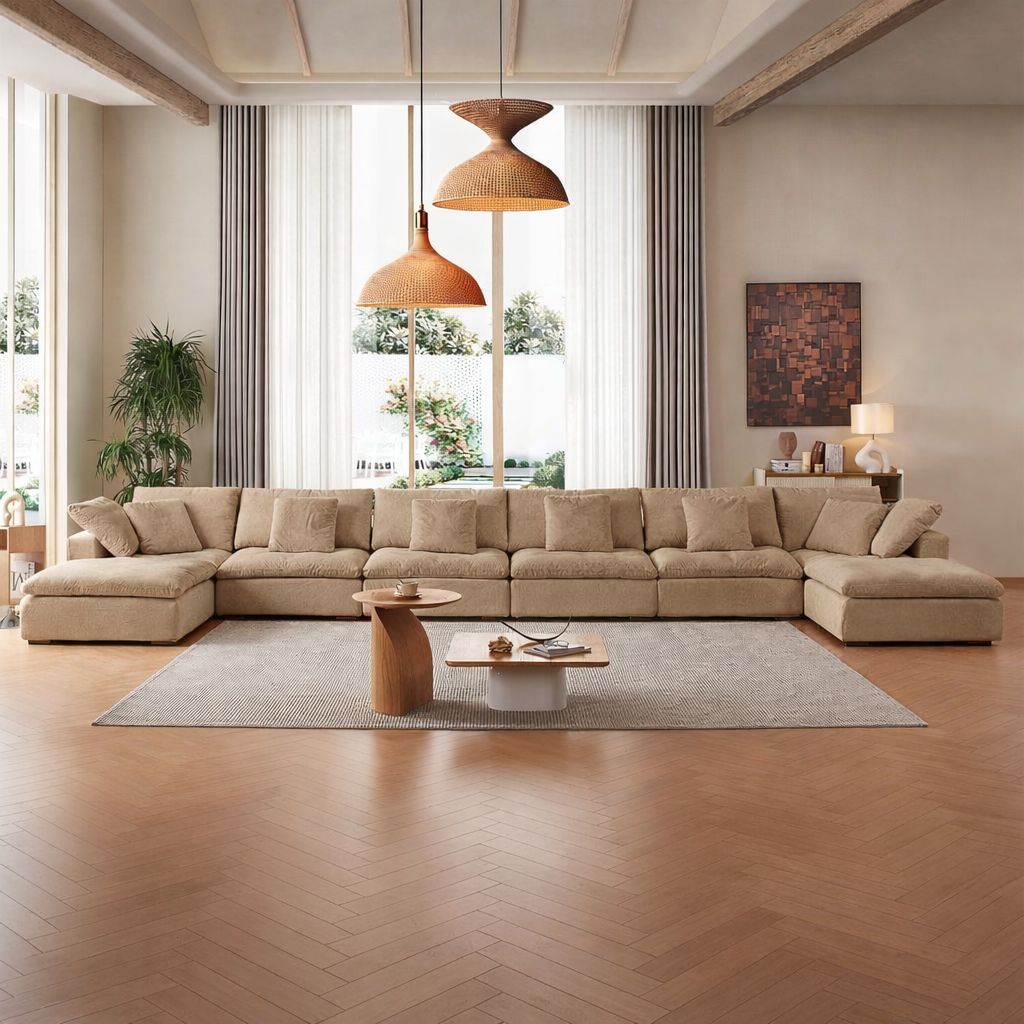 sectional - Tivoli Cloud U Sectional - MC - Mario Capasa
