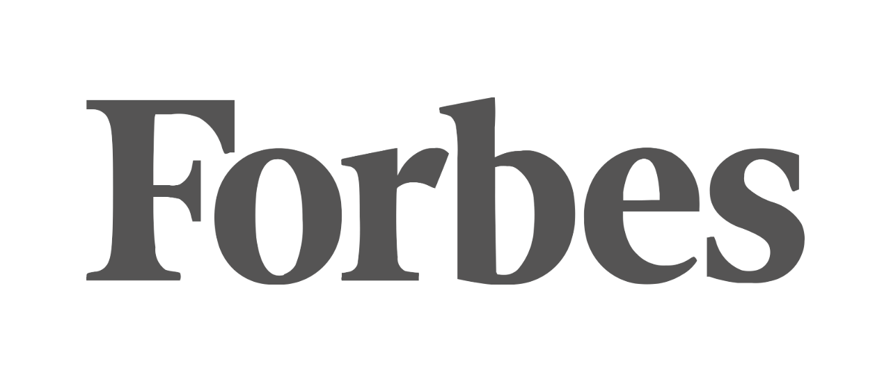 Forbes logo in black on a white background