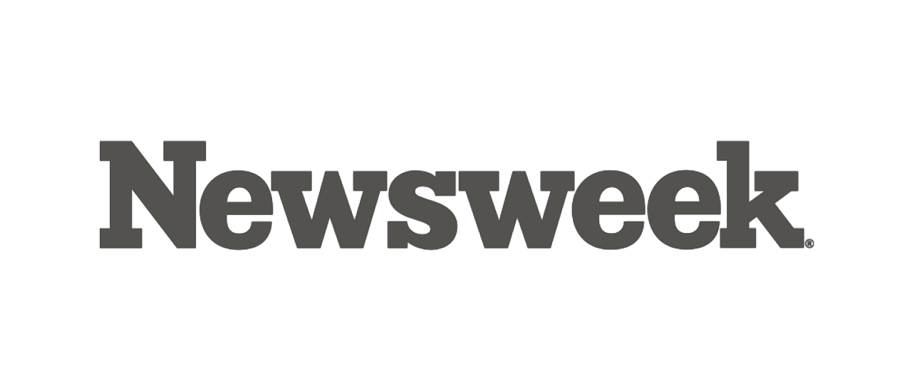 Newsweek logo in black on a white background