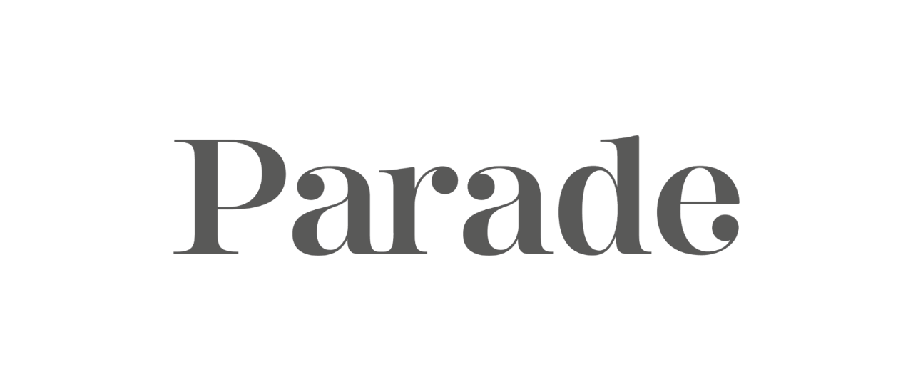 Logo of 'Parade' on a white background
