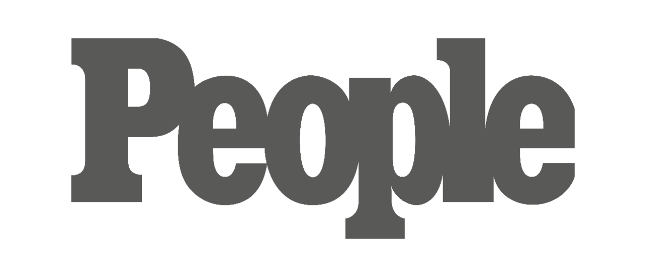 Gray 'People' logo on a white background